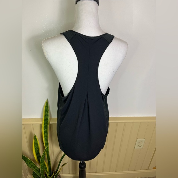 Lululemon Love Pleated Tank Top Black ~10 Racerback Relaxed Fit Yoga Loungewear - Picture 9 of 12